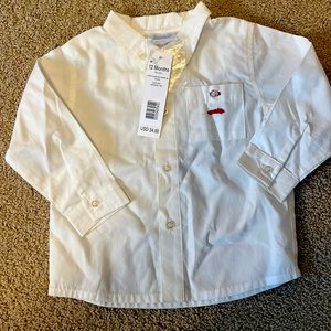 Jacadi boys NWT classic Oxford shirt